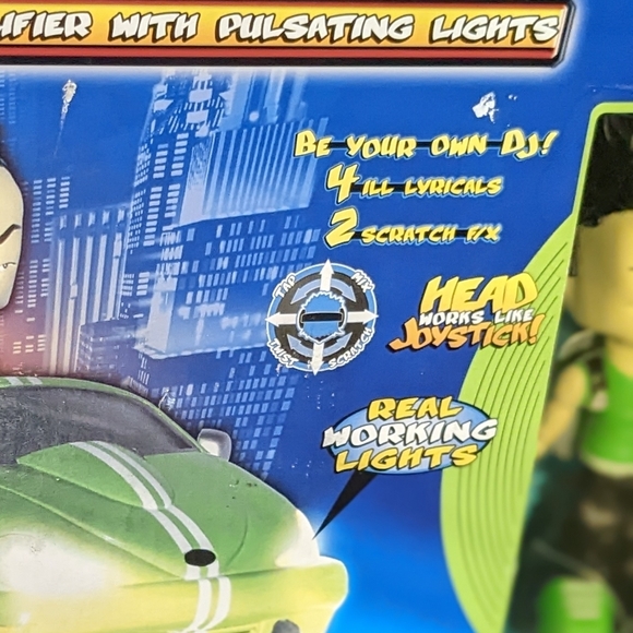 (Plug And Play)Fat Ride DJ Scribbles audio amplifier with pulsating lights. - Picture 2 of 5